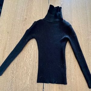Black turtleneck